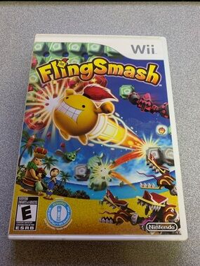 Nintendo Wii FlingSmash - CIB complete
